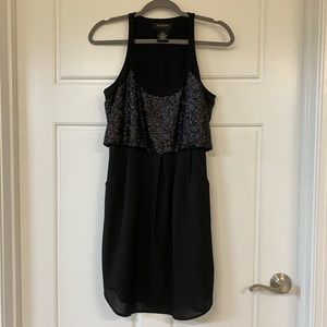 MM Couture by Miss Me Black Sequin Dress